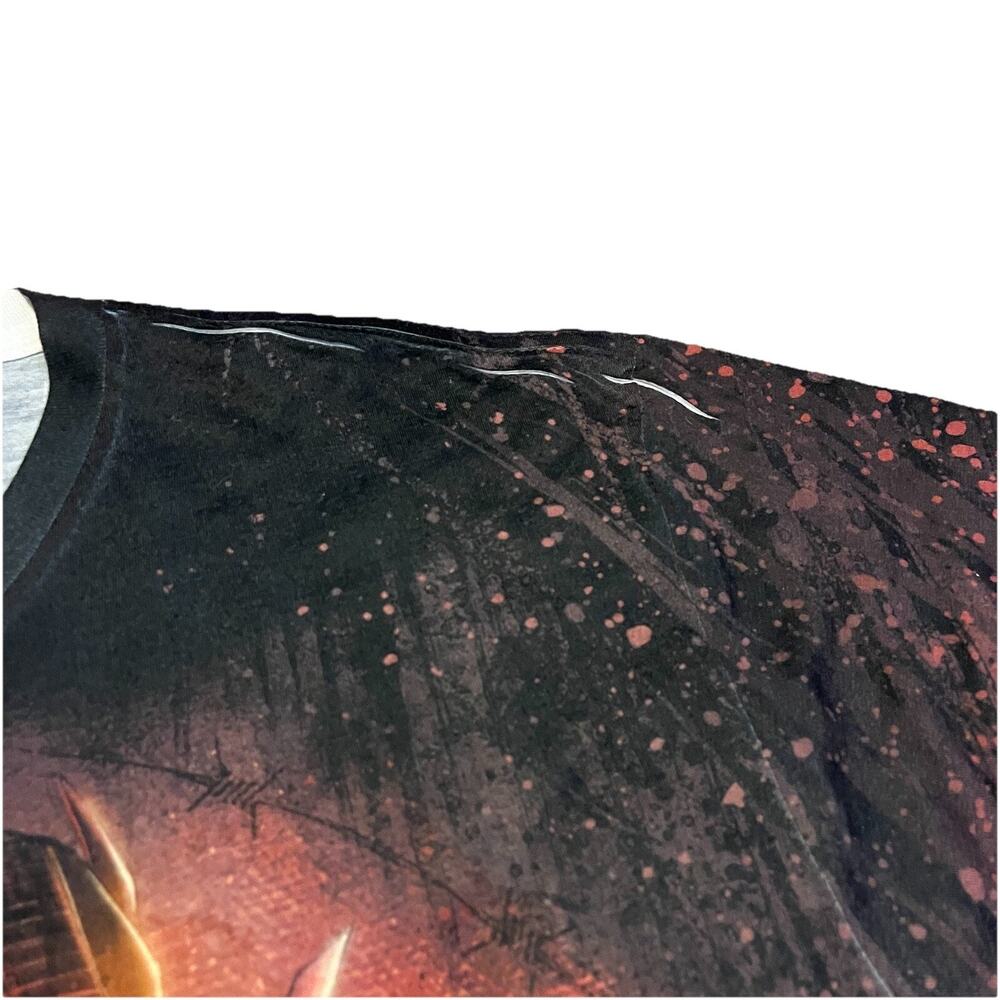 Iron Man Marvel Sublimated All Over Print T-Shirt Size XL - Picture 9 of 11